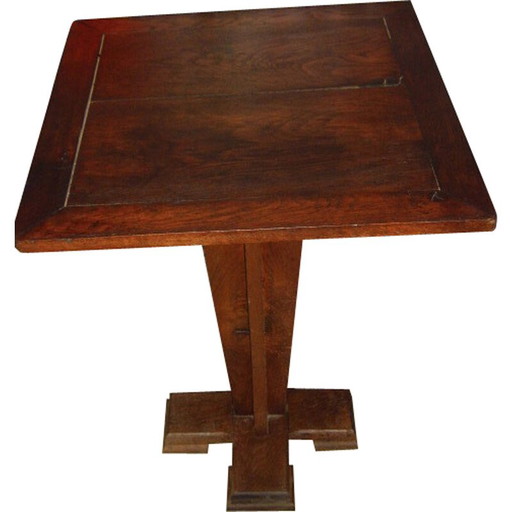 Art-deco vintage bijzettafel, 1930