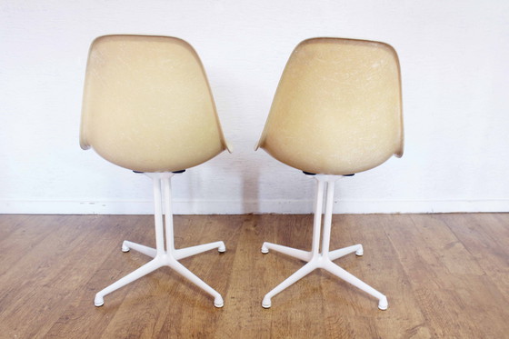 Image 1 of Paar Eames La Fonda stoelen 1970