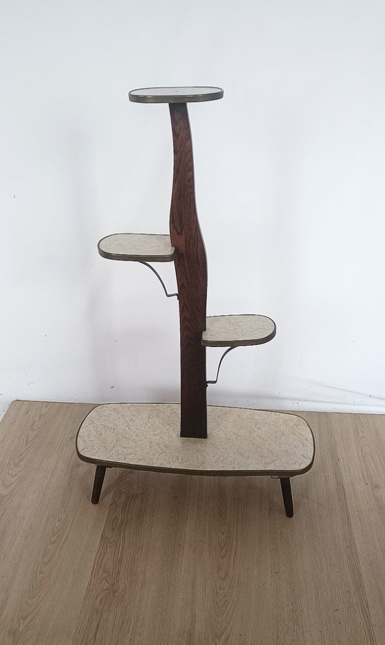 Image 1 of Fifties plant table with four tiers