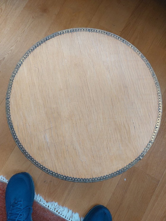 Image 1 of Scatola per cappelli vintage con finiture decorative.
