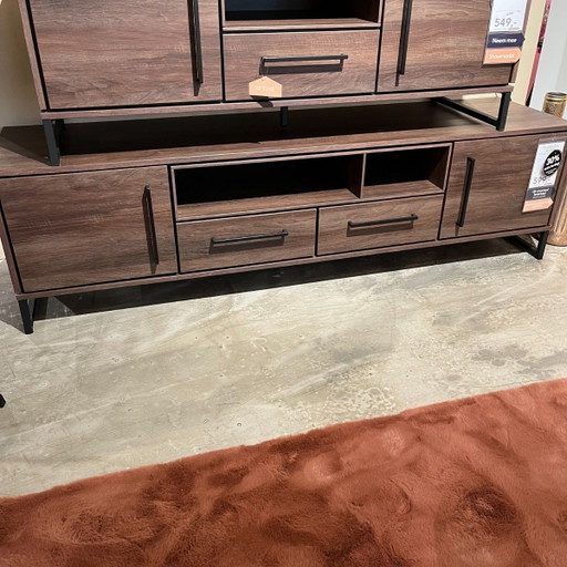 Scuro Dunkelmandel-Dekor 182 cm – Pronto Wonen, tv meubelen, Wood