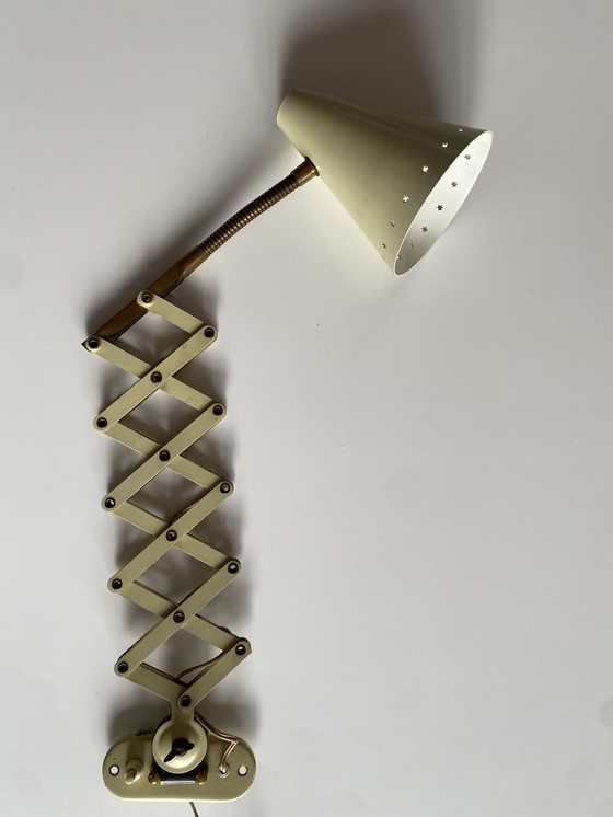 Image 1 of Lampe ciseaux Acciarri vintage - applique murale - Italie, années 1960