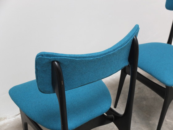 Image 1 of 4 'S3' Eetkamerstoelen van Alfed Hendrickx voor Belform, 1950