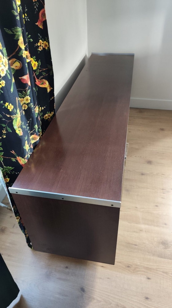 Image 1 of RARE RECTO VERSO sideboard, 1950s by Alberto Rosselli, in rosewood