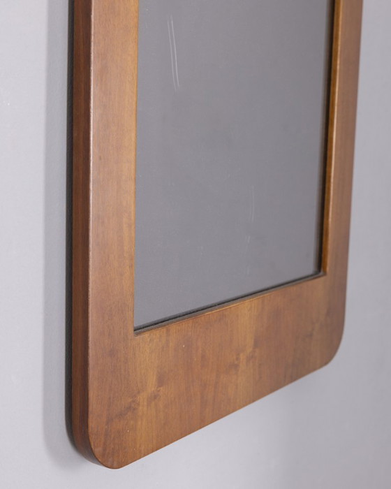 Image 1 of Specchio da parete vintage anni 60 in legno design Italiano