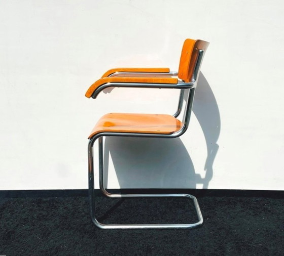 Image 1 of 3 vintage stoelen Mart Stam [ Bauhaus ] industrieel 1930s