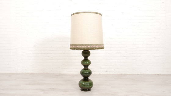 Image 1 of Lampada da tavolo vintage XL | Ceramica | Lampada a bolla Kaiser Leuchten