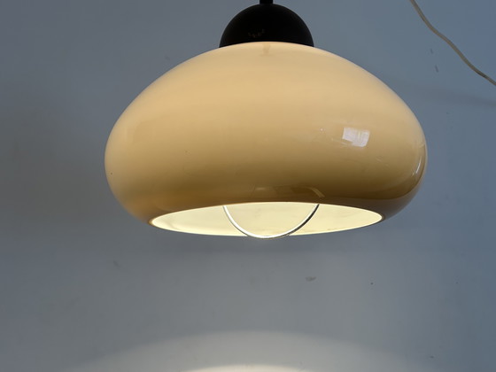 Image 1 of Vintage Herda pendant lamp with mushroom shade