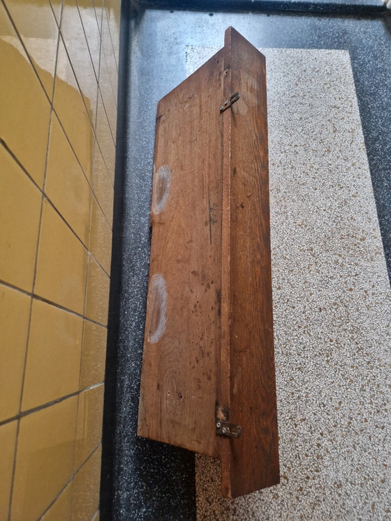 Image 1 of Wunderschöne Garderobe aus der Amsterdamer Schule – Eiche & Coromandel – Art déco 1920er/1930er Jahre