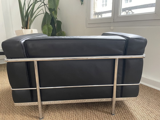Image 1 of Poltrona LC3 – Le Corbusier / Charlotte Perriand / Pierre Jeanneret – Edizione Cassina