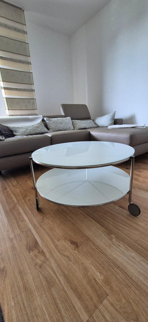 Tavolino da caffè IKEA Strind dal design classico e vintage. – salontafels, Chrome