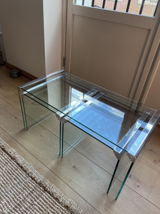 Table basse en verre Galotti & Radice