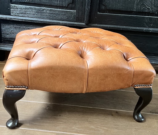 Chesterfield voeten kruk Queen Ann 