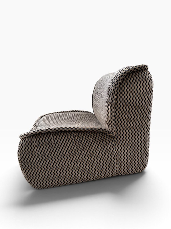 Vintage Armchair "Calida" Design Arch. Giudici For Coim (1970s) – Velvet (photo 4 of 13)