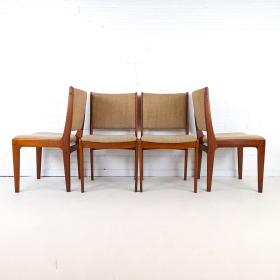 Image 1 of 4X Vintage Stoelen Deens Design