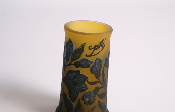 Image 1 of Jarrón Emille Gallé