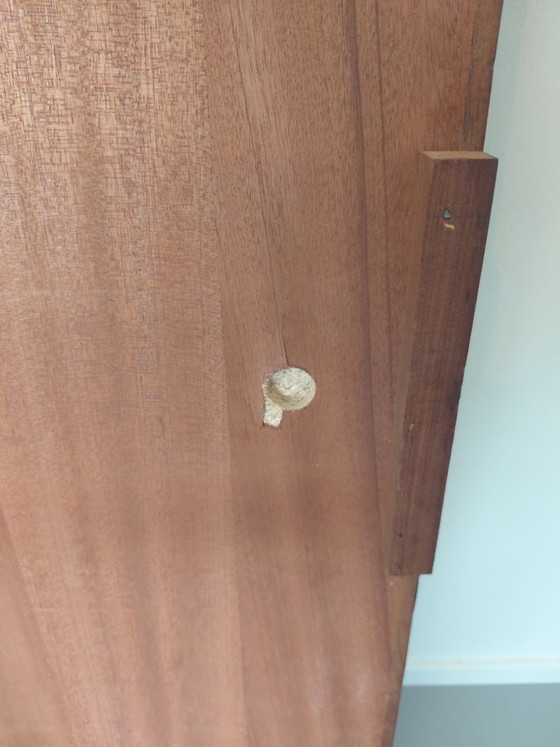 Image 1 of Vintage wooden extendable table