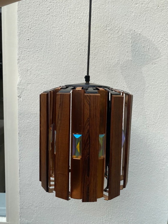 Image 1 of Werner Schou hanglamp pallisander Coronell Electro A/S
