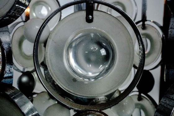 Image 1 of Pair of Pendant Lights by Oscar Torlasco, Italy, 1970s