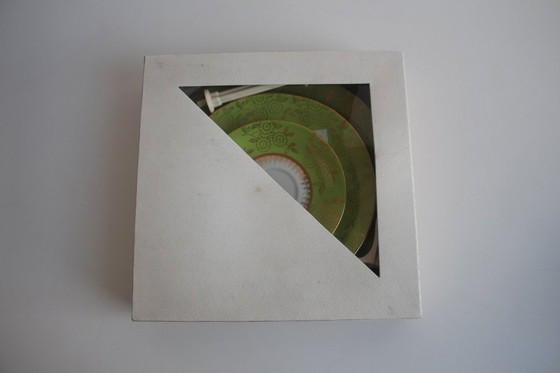 Image 1 of Multi-tiered porcelain tray, Stará Role porcelain, Czechoslovakia, 1950s. 