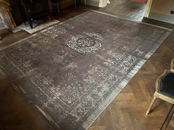 Tappeto di design Louis De Poortere Fading World Tappeto a medaglione – Ebano – 280 × 360 cm (photo 11 of 15)