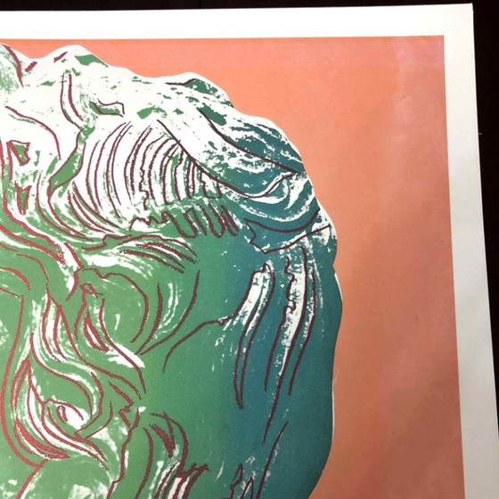 Lithografie "Alexander de Grote" uit de jaren 1990, geïnspireerd op Andy Warhol. – Litho's & Zeefdrukken (photo 9 of 11)