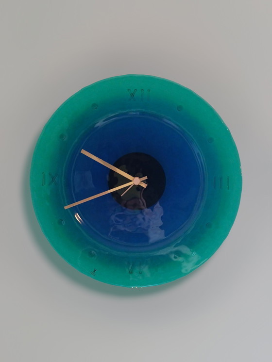 Image 1 of Orologio Ca' dei Vetrai in vetro di Murano