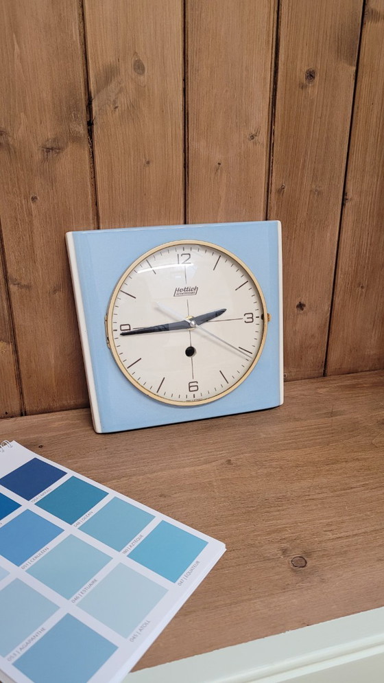 Image 1 of Orologio in ceramica blu