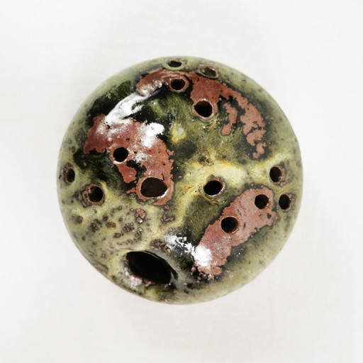 Organic Ceramic Ikebana Vase, Erik Græser, Denmark, 1960s. – vazen (photo 2 of 8)