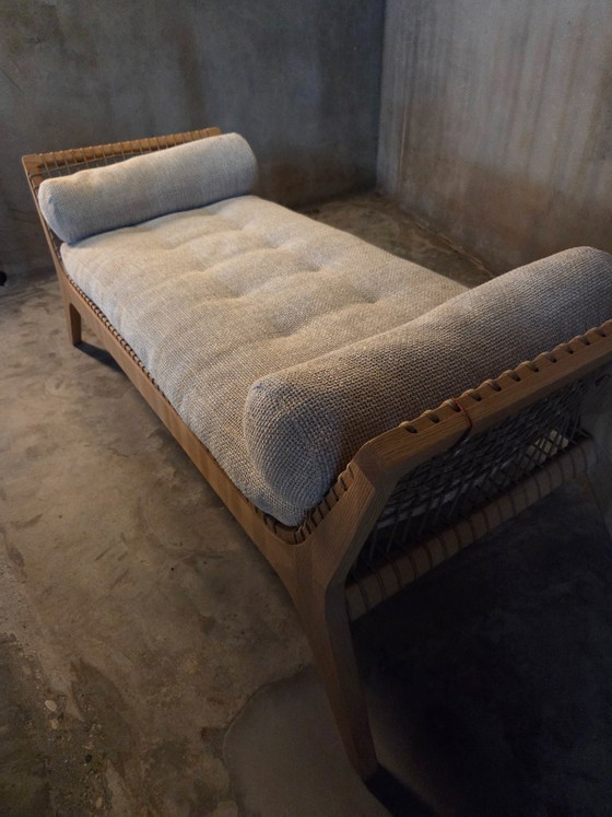 Image 1 of Knoll International Klismos Sofa