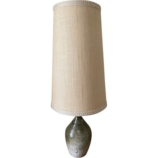 Vintage ceramic lamp from Fontgombault Abbey, 1970