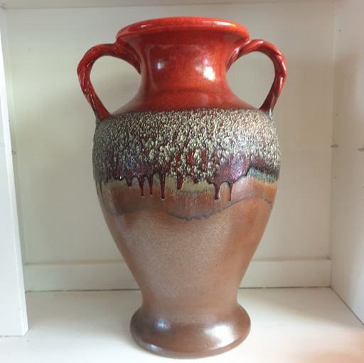 Large Floor Vase (50cm) Jasba ceramics late 1960s