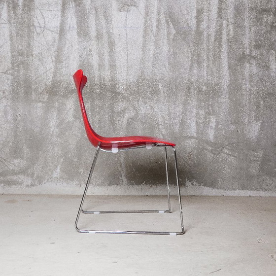 Image 1 of Gino Carollo x Ciacci Kreaty – Set of Four “Delfy” Chairs – c. 1995 – Italy