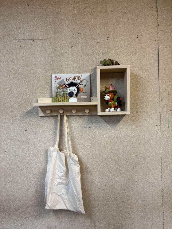 Image 1 of Wall decoration - coat rack - bookshelf