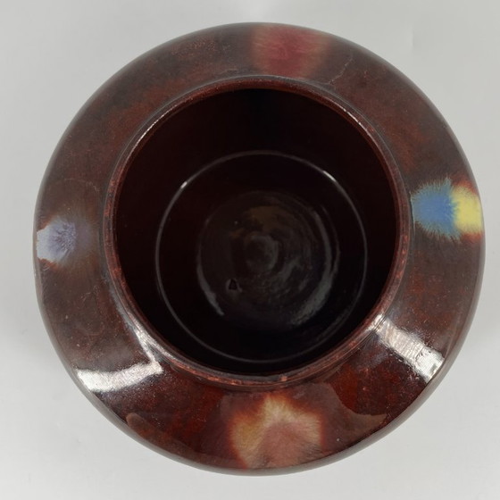 Image 1 of Theodor Keerl Art Nouveau ceramic cachepot / vase – Art Nouveau, approx. 1900–1920