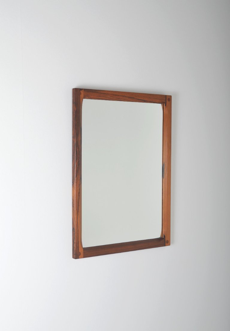 Danish mirror designed by Kai Kristiansen for Aksel Kjersgaard
