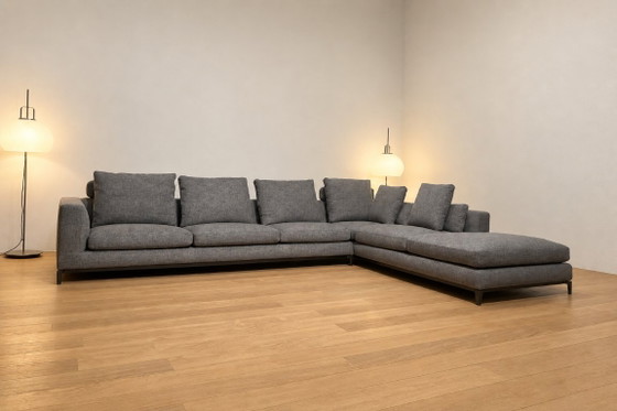 Divano angolare Minotti Andersen NUOVO + GARANZIA, Divani angolari, Altro, Tessile, Grigio, Modern (foto 3 di 13)