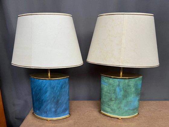 Coppia di lampade da tavolo. – Porcelain, Vintage (photo 7 of 10)