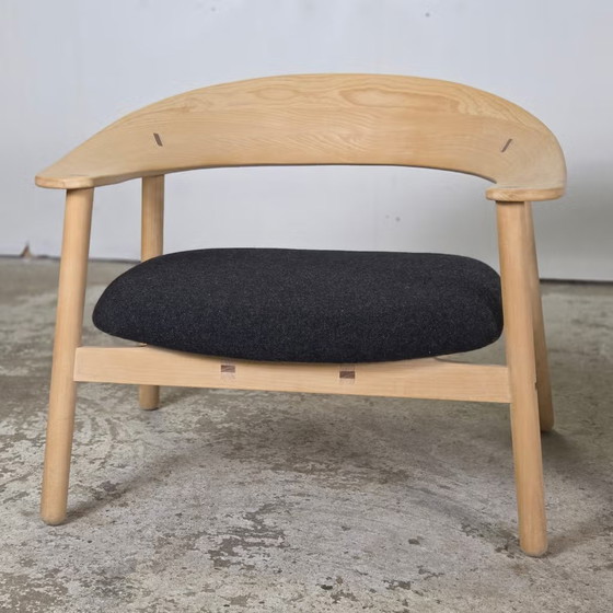Henrik Bonnelycke, modèle # 102 Lounge Chair Design Danois, Fauteuils, Bois, Noir (photo 17 sur 17)