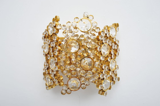 Image 1 of 2x Appliques dorées de Palwa (années 1960)