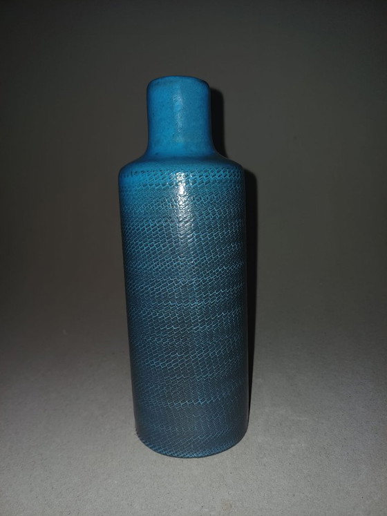 Skandinavische Keramikvase von Ingrid Atterberg, Upsala Ekeby, Serie „Bris“, 20 cm – Vasen, Ceramic (photo 12 of 12)