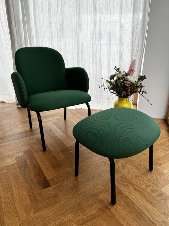 Image 1 of Puik Dost Lounge Chair + Footstool