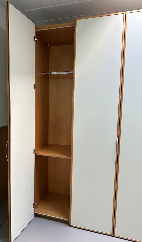 Image 1 of Premium panoramisch kledingkastsysteem met 6 modules – Hülsta-stijl / Mepla-beslag