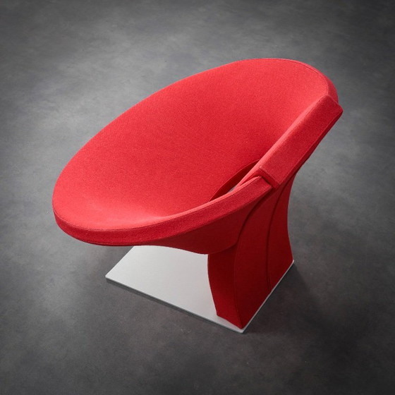 Image 1 of Rarissima poltrona lounge scultorea contemporanea, Italia, anni 2000