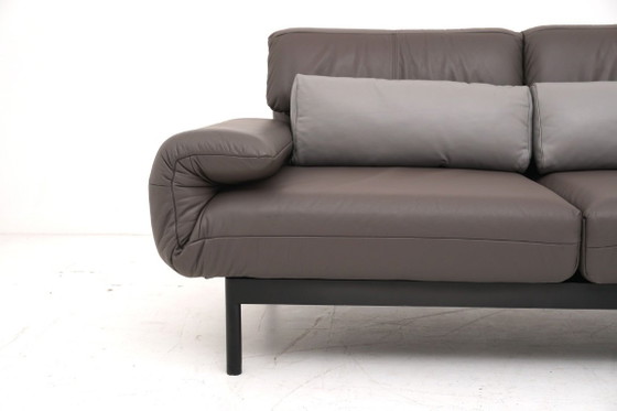 Image 1 of Canapé deux places Rolf Benz Plura 380 Relaxsofa en cuir marron