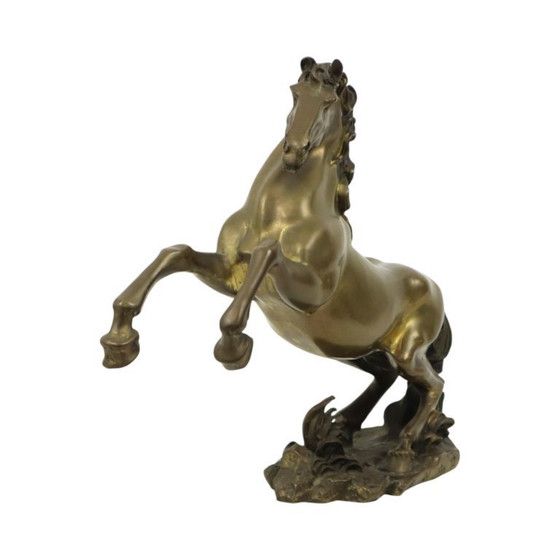 Image 1 of Bronze Statue of a Rearing Horse