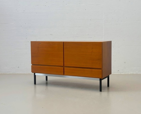Image 1 of Danish mid-century sideboard with hinged doors, 1950s