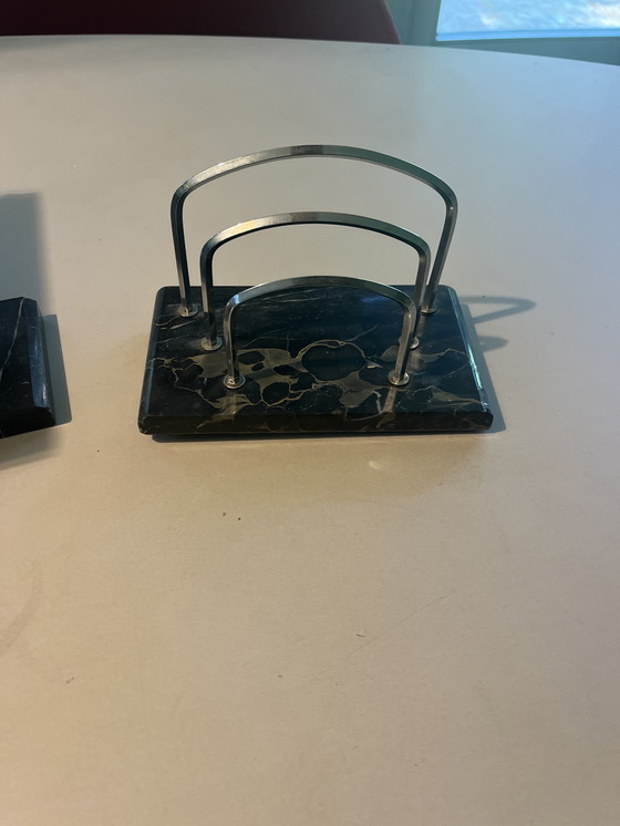 Image 1 of Desk set art deco