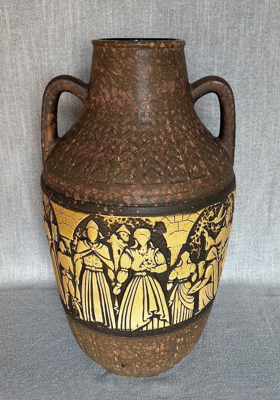 Vintage Scheurich 224-57 Base Vase – Scheurich W-Germany, Ceramic (photo 10 of 15)