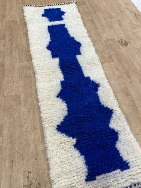 Image 1 of Tappeto berbero in lana autentica 250x70 cm